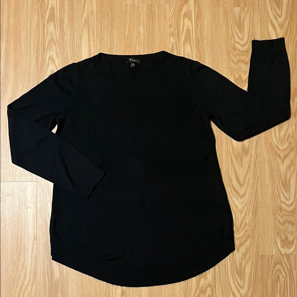 Cupid Black Sweater Tunic